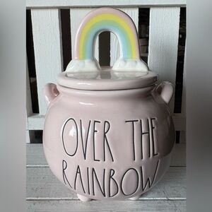 Rae Dunn Pink Over the Rainbow Candle